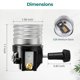 thumbnail image 2 of Soquete de lámpara DiCUNO de 3 vías E26, 250 W, 250 V, UL, 2 of 3