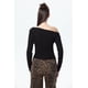 thumbnail image 3 of Polera Mujer Asimétrica Hombro Negro, 3 of 4