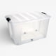 thumbnail image 3 of Caja Plastica Transparente 90 Lts C/Ruedas Mod TG51139, 3 of 7