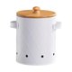 thumbnail image 4 of Contenedor De Almacenamiento De Verduras, Contenedor De Almacenamiento De Alimentos Para Mostrador, Restaurante, Cocina, Blanco, Mediano, 4 of 5