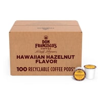 Cápsulas De Café Don Francisco'S Hawaiian Hazelnut 100 K-Cup, 100% Arábica