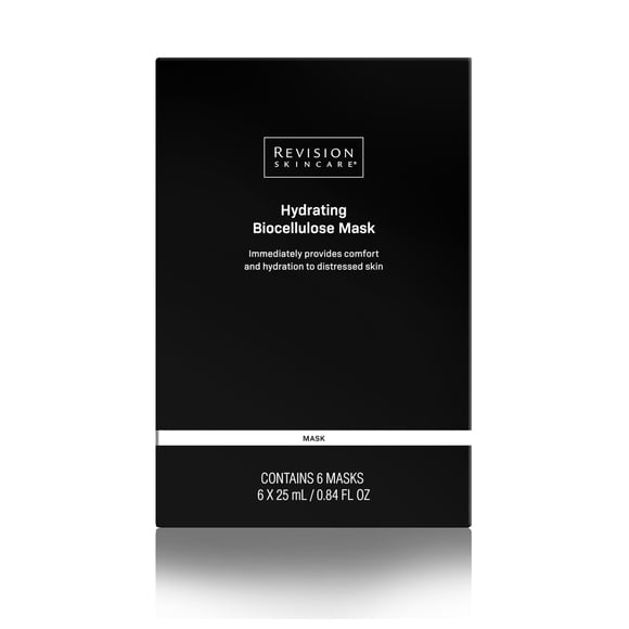 Mascarilla facial Revision Skincare Hidratante Biocelulosa, 6 hojas