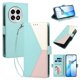 thumbnail image 2 of Funda Libro Tricolor para OnePlus 13 con Ranuras para Tarjetas, Verde, 2 of 6
