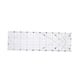 thumbnail image 1 of Regla De Acolchado Acrílica Rectangular, Plantilla De Corte De Tela Para Impresión A Medida, 6 X 20 Pulgadas, 1 of 5
