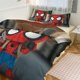 thumbnail image 1 of Spiderman 'Saving The Day' Microfiber 3-Piece Bedding Set (1 Duvet Cover + 2 Pillow Shams)Kids Bedding Bed Sheets, 1 of 5