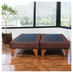 Latam Home - Base Europea Zen Tela Chocolate 2 Pza
