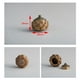 thumbnail image 1 of 1PC Hollow Wood Medicine Pill Box Mini Sandalwood Pill Case Portable Storage Orgainer Personal Health Care DIY Keychain, 1 of 3