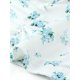 thumbnail image 5 of INSPIRE CHIC Elegante Top Corto con Nido de Abeja para Mujeres Regreso a Clases Ajuste Ceñido Blusa Campesina Floral Azul Blanco XL, 5 of 6