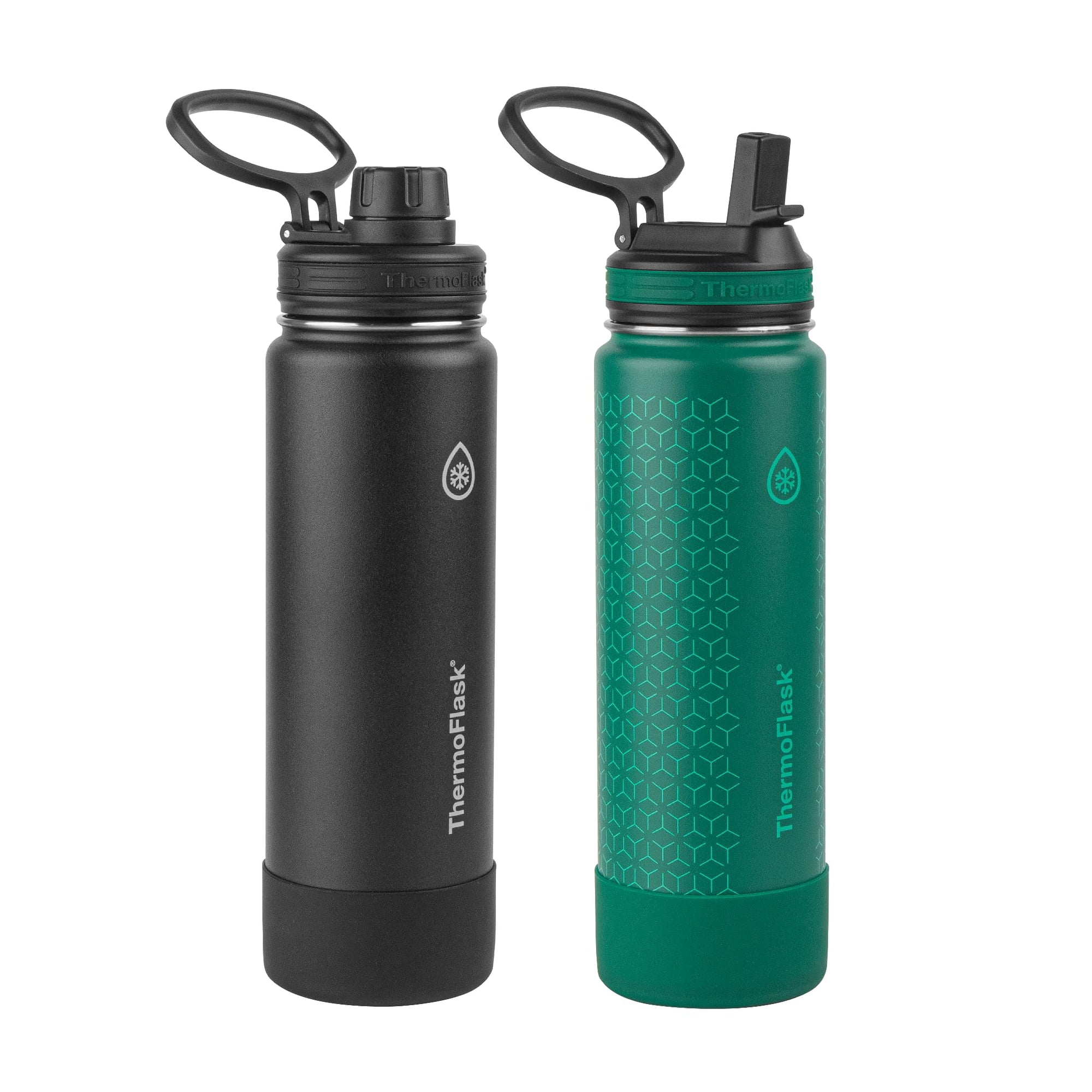 Thermoflask - Botellas De Agua, Termo, 710 Ml, Doble Pared, Acero Inoxidable