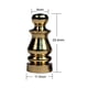 thumbnail image 2 of Kit de arpa para lámpara Creative Hobbies de 20 cm con acabado dorado y remate premium, 2 of 7