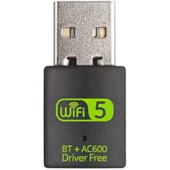 Adaptador Antena Wifi y Bluetooth 600 Mbs Modem Para PC o No