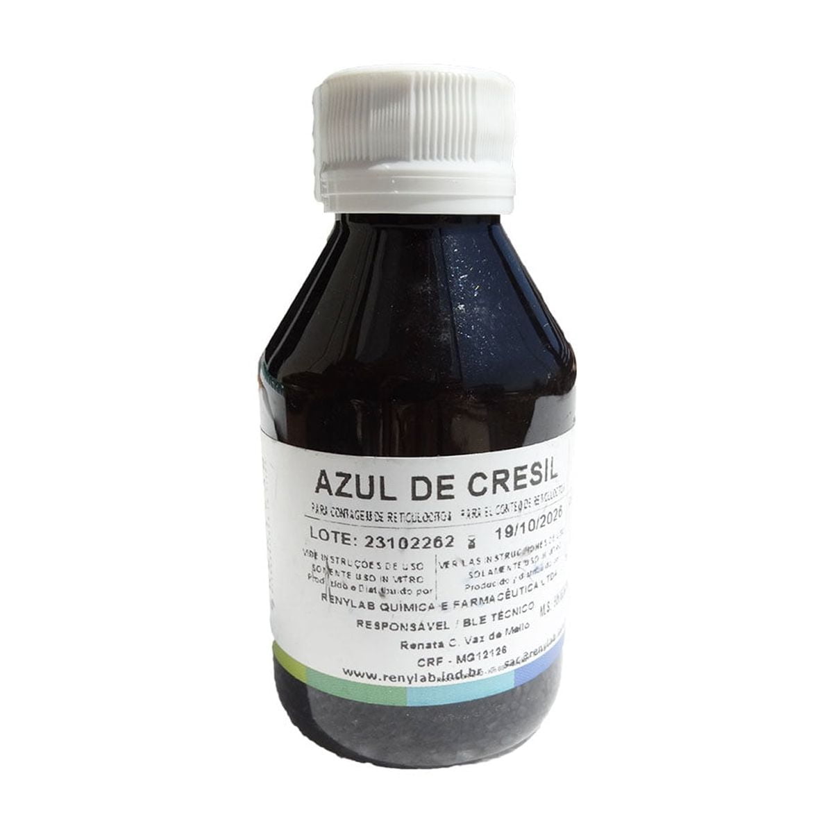 Tinción Azul De Cresil, 100ml Renylab