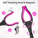 thumbnail image 4 of Extensor de agarre AgeSage 81 cm plegable rosa, 4 of 8