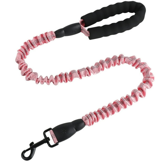 Correa extensible reflectante para perros, correa elástica de entrenamiento para perros