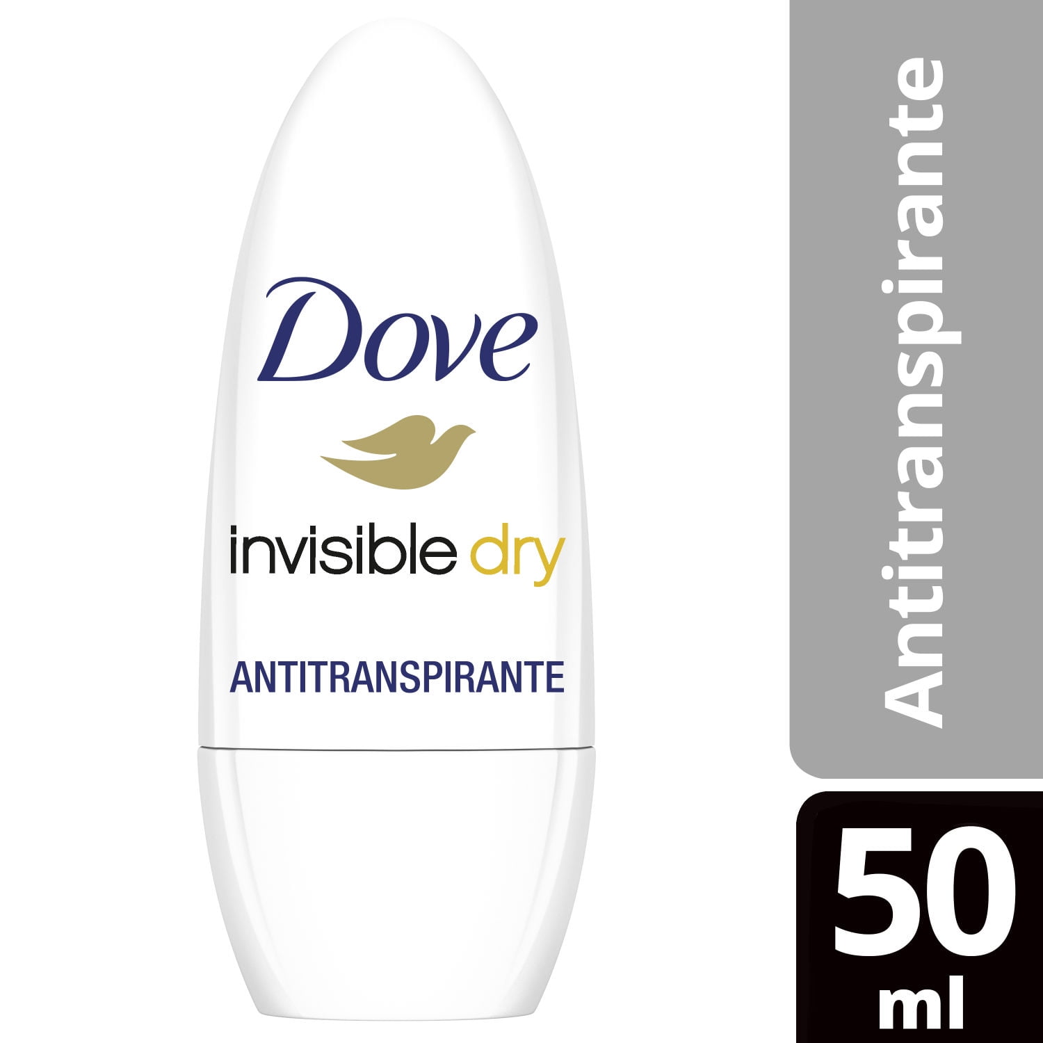 Desodorante En Roll On Invisible Dry 50ml 50 ml Dove