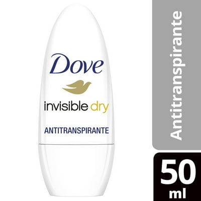 Desodorante En Roll On Invisible Dry 50Ml 50 Ml Dove