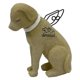 thumbnail image 1 of Figura Carson 14211 Dog Brown de resina, 5,7 x 8,9 x 11,4 cm, 1 of 4