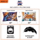 thumbnail image 3 of Funda de almohada Franco Space Jam 2 A New Legacy 20x30 cm, 3 of 4