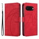 thumbnail image 1 of Funda tipo cartera con tapa para Google Pixel 9A con tarjetero, soporte y cubierta magnética Rojo, 1 of 6