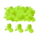 thumbnail image 5 of 50 Piezas Ganchos Tapa Fluorescente Amarillo Protección Portátil Triple Gancho Caso, 5 of 5