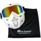 thumbnail image 3 of Máscara de moto y gafas desmontables Birdz Skylark White, 3 of 5