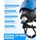 thumbnail image 2 of Casco de bicicleta DARME 48‑57 cm + set de protecciones para niños, 2 of 7