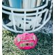thumbnail image 3 of Protector bucal Loud Mouth 3D Chrome Grillz rosa fluorescente, 3 of 5