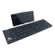 thumbnail image 1 of Mini teclado plegable bluetooth con soporte negro, 1 of 3