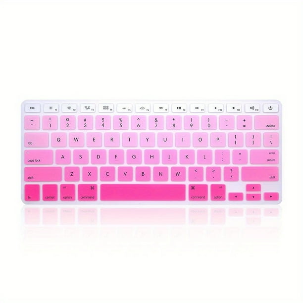 Silicone Keyboard Cover Skin For MacBook Air 13 Inch A1466 A1369(Release 2010-2017)& MacBook Pro 13" 15" 17" (2019 Or Older Version,with/Without Retina Display)