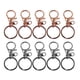 thumbnail image 3 of Keychain Llavero Llavero Llavero Cierre De Langosta Clip Sirviente De Gatillo Anillos Split Ring, 3 of 3