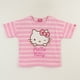 thumbnail image 1 of Polera Manga Corta Niña Rosado Rayas Hello Kitty, 1 of 4