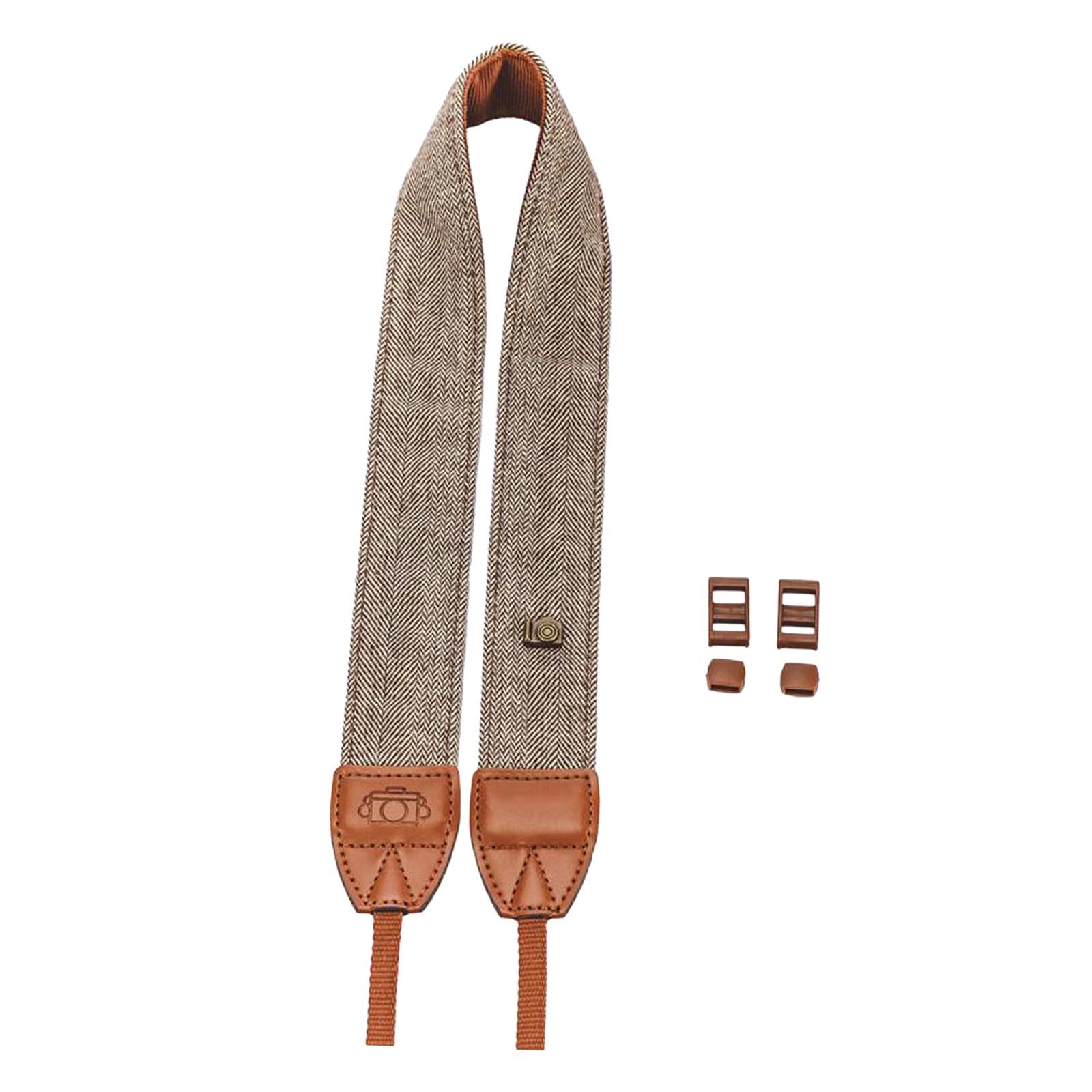 Magideal - Correa Para El Cuello De La Cámara Universal Para Fotógrafos Accesorio De La Cámara Flexible Durable Regalo De Navidad Correa Para El Hombro Correas Marrón