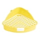 thumbnail image 3 of Bandeja de arena para conejos, orinal de Animal PEQUEÑO, entrenador, jaula antisalpicaduras, caja de cama para inodoro, fácil de limpiar para animales , AMARILLO, 3 of 5