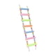 thumbnail image 4 of Escalera De Madera, Jaula Para Pájaros, Soporte De Madera, Juguete Masticable Para Loros Para Canarios, Suministros Para Mascotas, Siete Nudos Esmerilados, 4 of 5