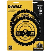 Hoja De Sierra Circular Dewalt Dwa161240 6-1/2 Pulgadas