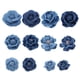 thumbnail image 3 of Flores De Tela De Mezclilla 5 Piezas Para Manualidades Diy, 3 of 8