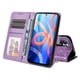 thumbnail image 2 of Funda tipo cartera FOXDOCK para Xiaomi Poco M4 Pro 5G , diseño girasol en relieve, cuero PU, cierre magnético, soporte y tarjetero, 2 of 5
