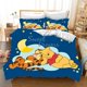 thumbnail image 2 of Winnie The Pooh 3d Bedding Set Single Twin Full Queen King Size Bed Set Bedroom Duvet Cover Beddings Suit Kids Gift, 2 of 5