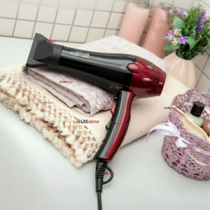Line - Secador De Pelo Alta Potencia Profesional 5000W Cabello Peluquería Color Rojo