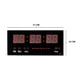 thumbnail image 3 of Reloj De Pared Digital Pantalla Led Relojes Decorativos Muro, 3 of 5