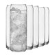 thumbnail image 1 of Juego de 6 vasos de cerveza Libbey 355 ml de forma delgada tipo lata, 1 of 6