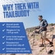 thumbnail image 3 of Bastones de trekking TrailBuddy de aluminio 7075 ajustables de 137 cm, 3 of 8