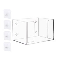 Bothyi - Organizador De Bolsas De Basura Ahorro De Espacio Multifunción Bolsas De Comestibles Titular Dispensador 1 Capa