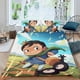 thumbnail image 2 of Ranking of Kings Conjunto de sábanas temático, trío de piezas, cómodo y amigable con la piel, diseño único, regalo de decoración para el hogar para familiares, amigos y fans,173cm *218cm, 2 of 6