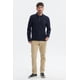 thumbnail image 4 of Polera Hombre Lisa Borbada Con Botones Azul Marino, 4 of 4
