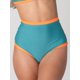 thumbnail image 1 of Bottom de Bikini Daikiri Mujer Calzón Tiro Alto Sin Elasticos Verde Oscuro Naranjo Protección UV50+, 1 of 3
