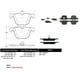 thumbnail image 2 of Pastillas Freno para auto BMW 630i 2004-2010 Trasero, 2 of 5