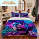 thumbnail image 1 of Three-Piece Jinx Indifferent Printed Duvet Cover Set Warmth into Dreams, 1 of 1