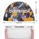 thumbnail image 2 of Overwatch Gorro de Natación de Licra, Gorro de Baño de Tela Cómoda, Gorro Elástico Antideslizante para Hombres, Mujeres y Niños, 2 of 6