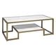 thumbnail image 1 of Mesa De Centro Marmoleada Prisma Blanco, 1 of 6
